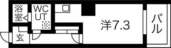 サングレートESAKAIIの物件間取画像